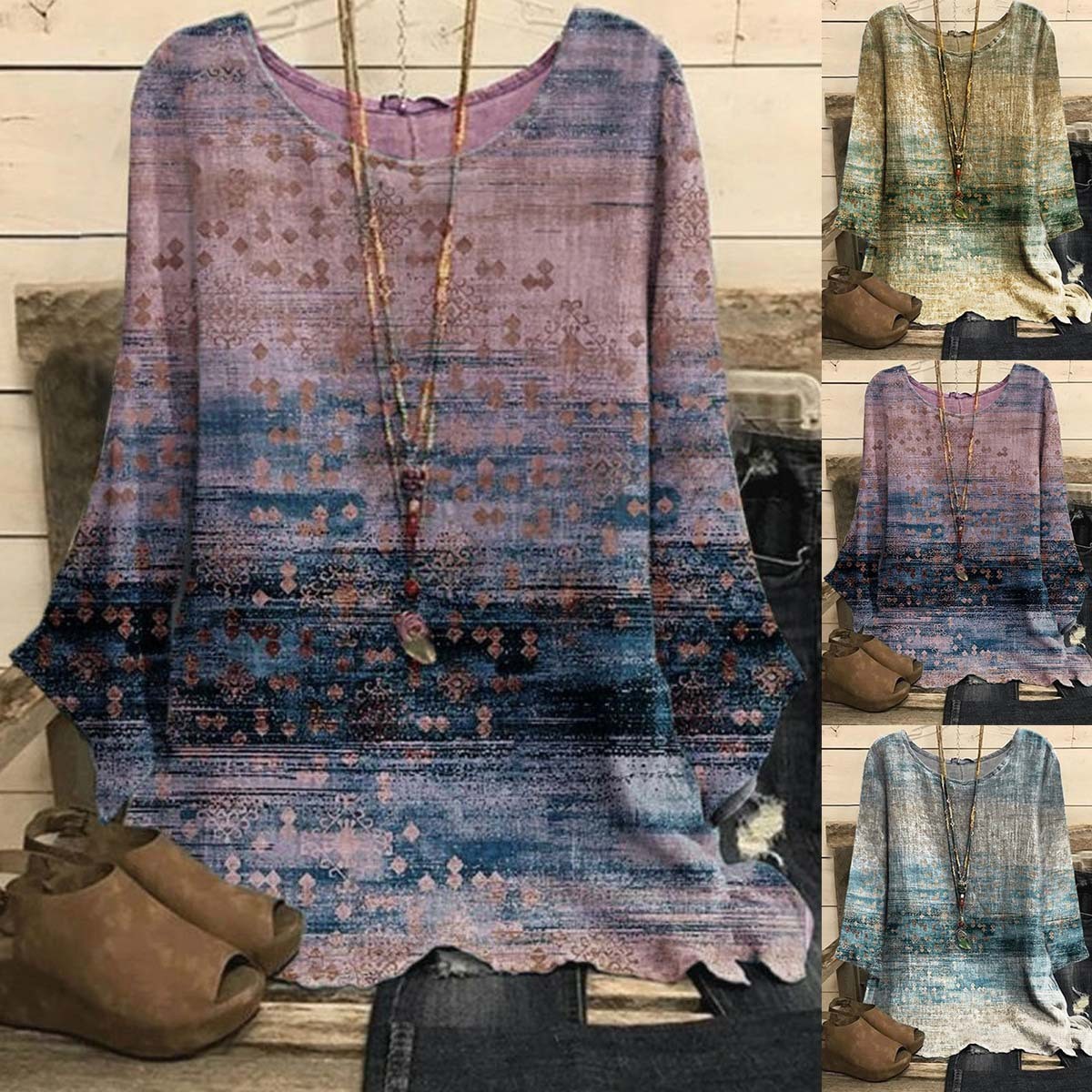 Cotton and Linen Top 1