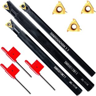 SUCAN SNR0008K11 / SNR0010K11 / SNR0012M11 Strumento di tornitura per barenatura del tornio per 11IR A60 Insert-8MM