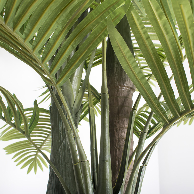 Sala del hotel Planta de simulación Palmera Árbol de coco Gran anchoa Bonsai Decoración de interiores Langshu Árbol de girasol