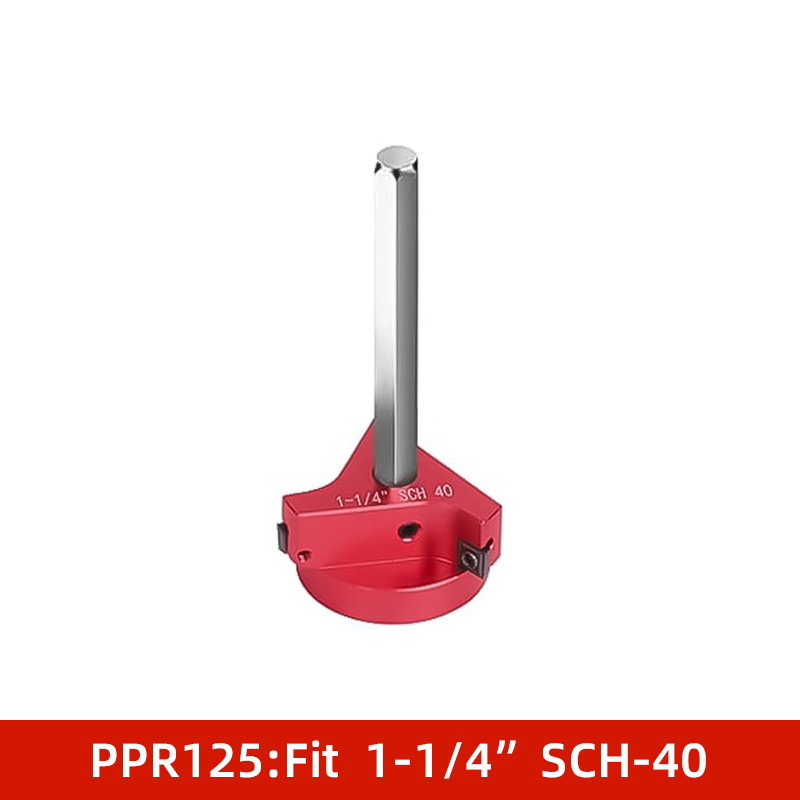 Juego de 8 piezas, juego de 7 piezas, escariador de tubería de PVC, herramienta de junta de tubería de agua, cuchillo de expansión de tubería, múltiples especificaciones, múltiples cabezales de corte, opcional image 63