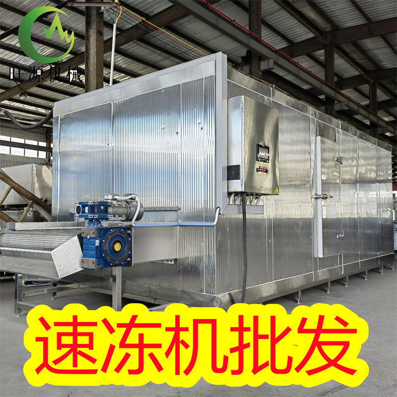 桑葚速冻机 全自动水果隧道速冻设备 -50°低温隧道速冻机 可控