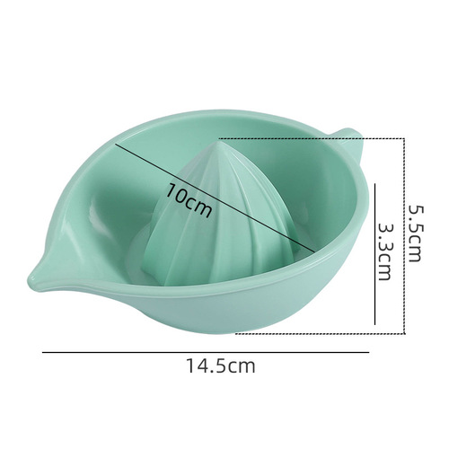 Silicone manual juicer orange juice squeezer hand pressed fruit juice cup manual lemon juicer