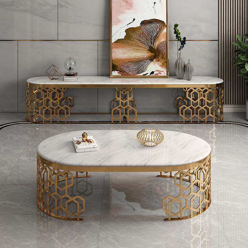 Fashionable Accessible Luxury Coffee Table Table Stainless Steel Marble Side Table Living Room Coffee Table Tv Cabinet Combination Entrance Table Customization Fashionable Accessible Luxury Coffee Table Table Stainless Steel Marble Side Table Living Room Coffee Table Tv Cabinet Combination Entrance Table Customization
