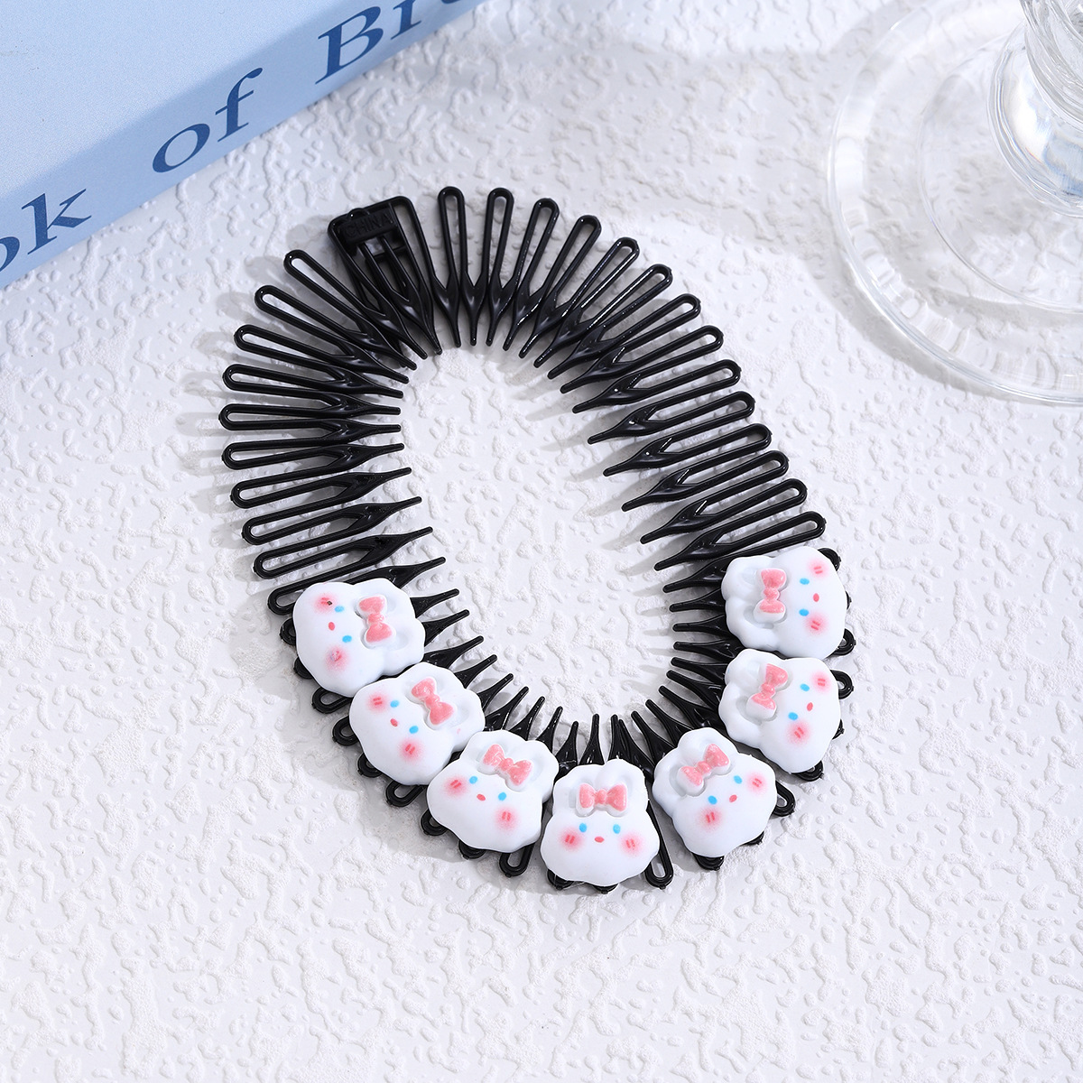 Peine para niños, horquilla, cabello roto en la frente, artefacto de acabado, flequillo, accesorios para el cabello, peine para el cabello para bebés, horquilla para la parte posterior de la cabeza para bebés