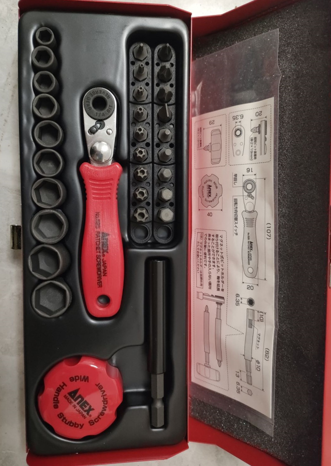 ANEX安力 棘轮扳手 五金工具扳手类525-28B