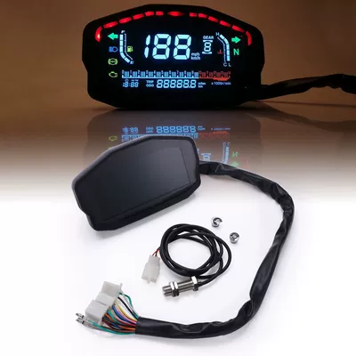 Motosiklet cihazları Instrument Panel Speedometer, Tachometer, Water