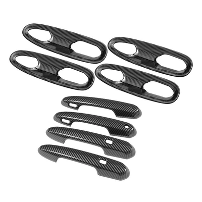 for 2021-2023 Toyota Saina: Portal Wrist - 21-23-saina-handle-door-bowl-carbon-fiber-pattern