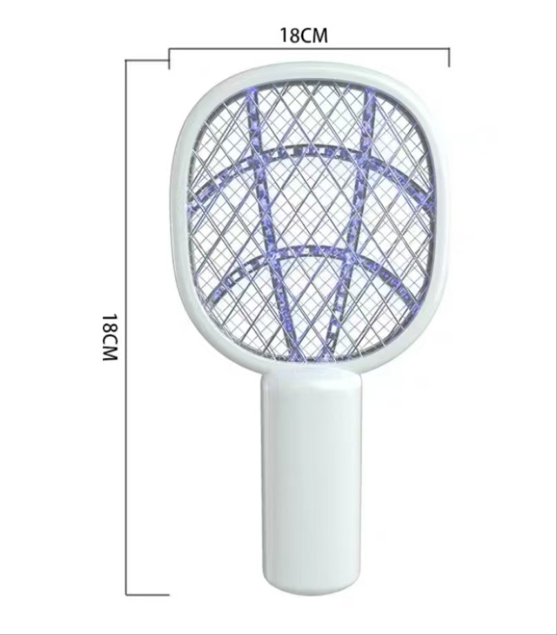 Potente matamoscas eléctrico, un matamoscas recargable y duradero, batería de litio para el hogar, matamoscas y matamoscas
