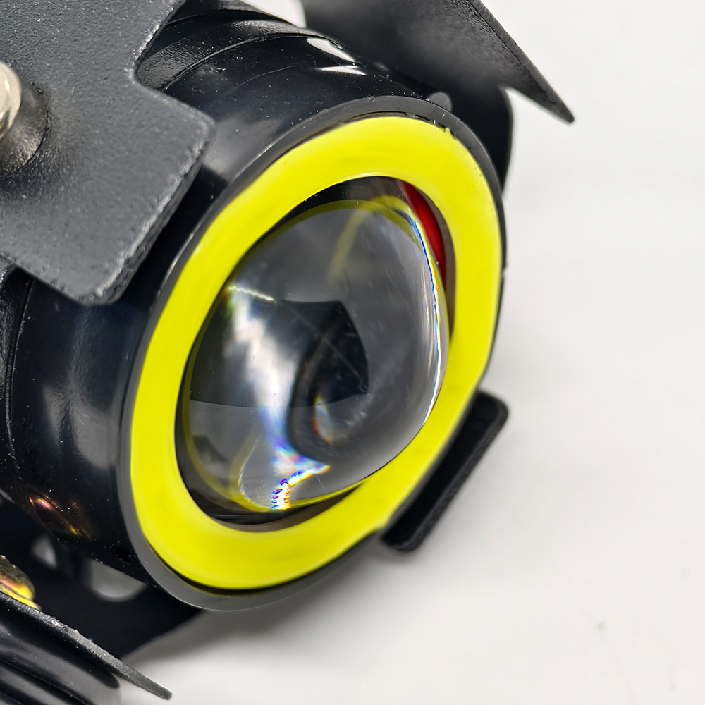 Motorcycle External Led Spotlight, Flashing Laser Cannon, Mini U7 Angel Eye, Super Bright Headlight, Electric Vehicle Modification