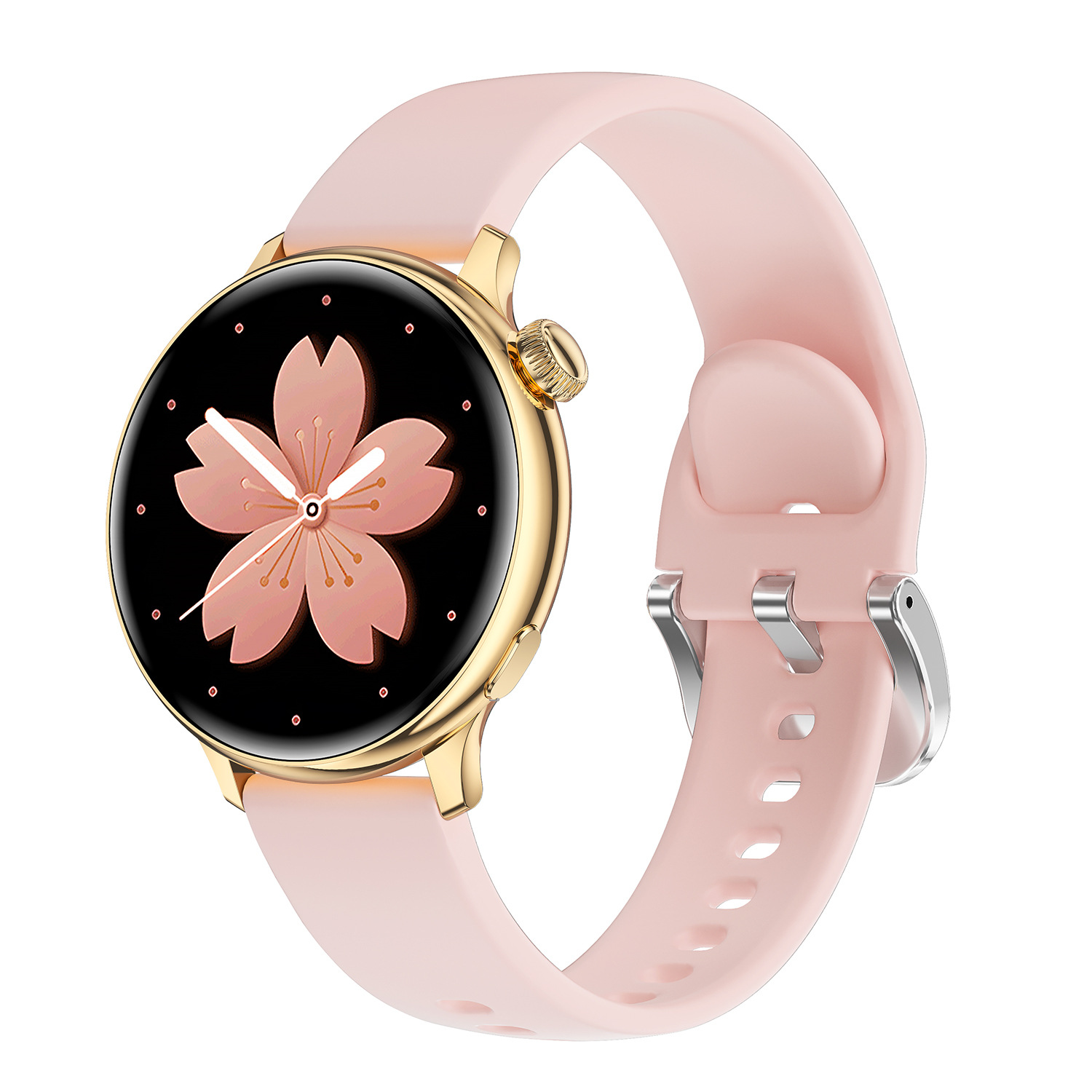 YP Women's Smart Watch - Bluetooth Call & Music, 3D Dial, HR/SpO₂ Monitor & Female Health (Slim Case, IP68)_voghion.com