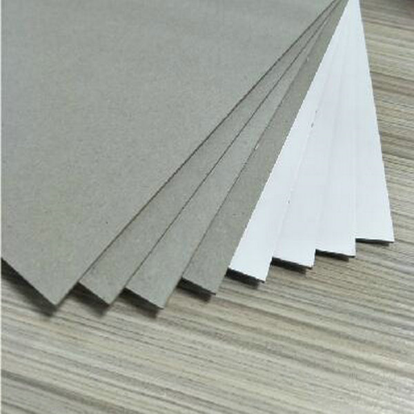 灰底白板纸250g 300g 涂布白板纸批发 衬衣纸板 单面白色纸板