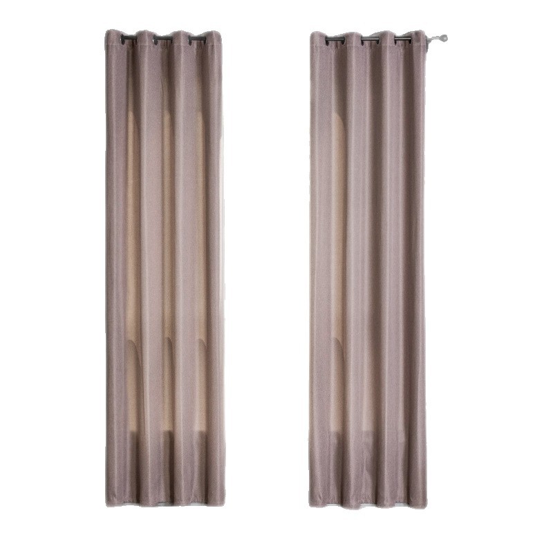 Cortinas de cortina de separación personalizadas con cinta guía de lino humano sombreada en Rusia transfronteriza