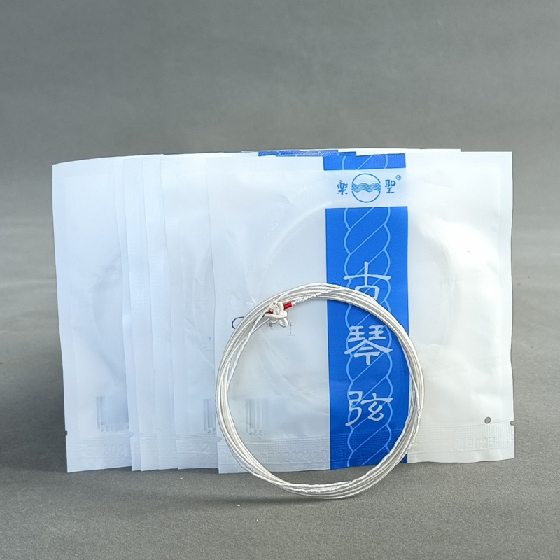 通用古琴弦正品乐圣古琴钢丝弦尼龙单弦打好绳头古琴配件