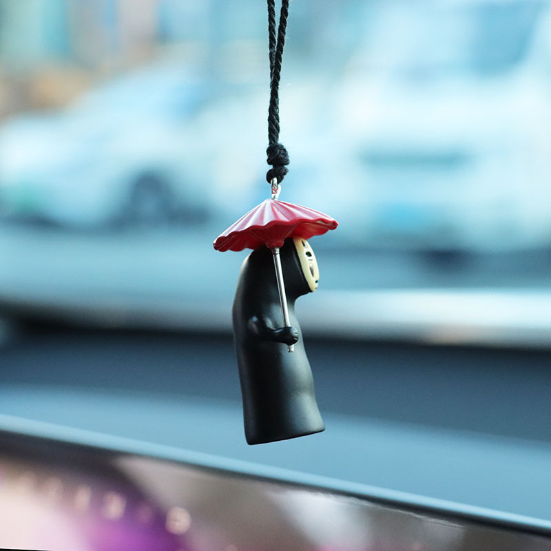 Cross-Border Scarecrow, Totoro, Buzz Lightyear Umbrella, Cute Ghost Car Decoration Supplies, Car Pendant, Decorative Pendant