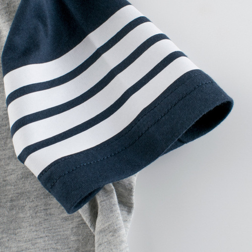 Wholesale of European and American children's clothing  new summer short-sleeved T-shirt for children Fashion boys' undershirt one piece consignment 