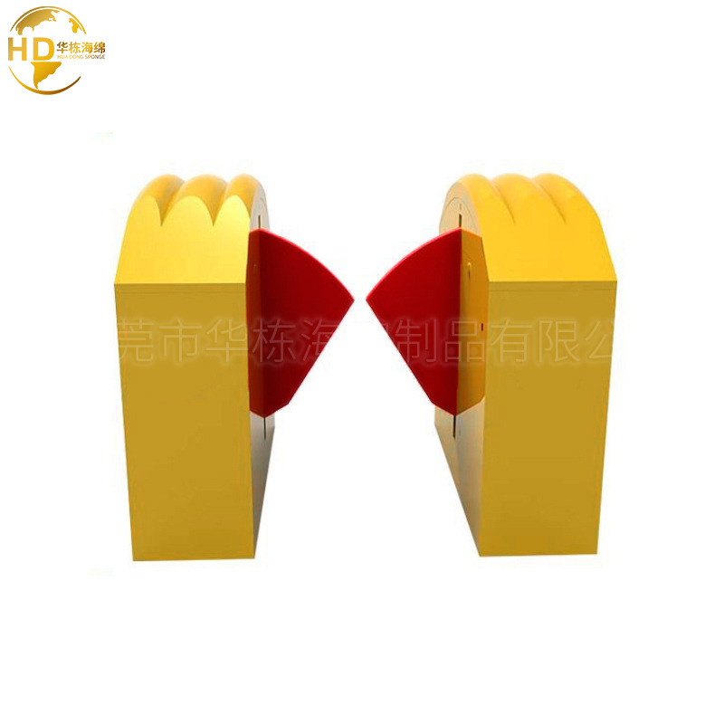 景区进出口门闸感应门配件翼闸机软门自结皮自动翼门