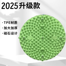 大量批发指压板足底按摩家用小冬笋压指板超痛加厚脚底圆形按摩垫