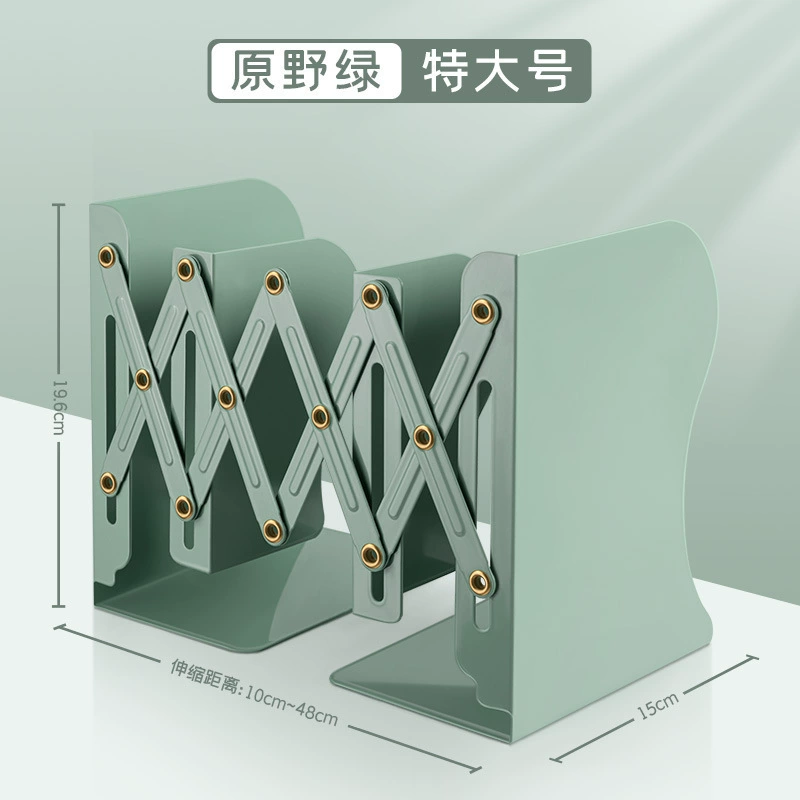 Extracting book stands with a pen holder bookshelf integrated desktop storage frame student baffle folding fixed book standing shelf