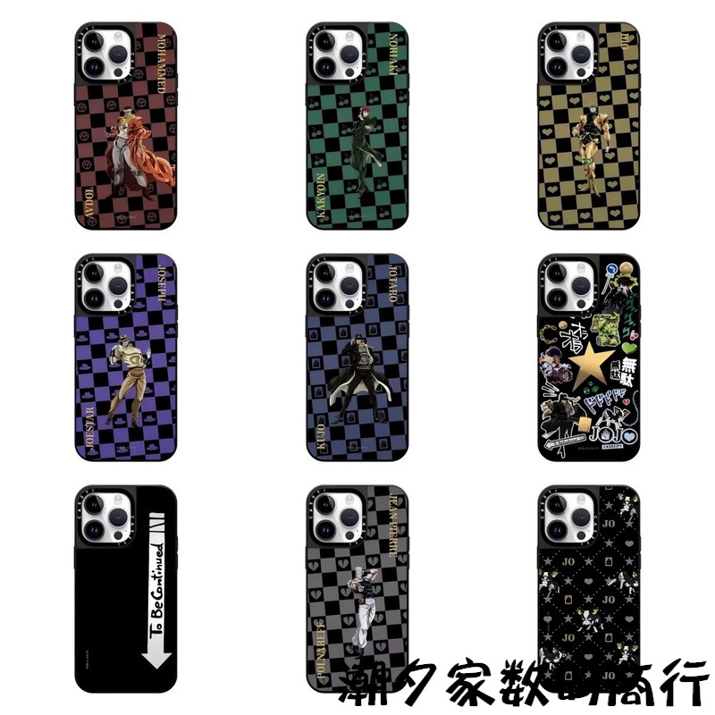 Jojo's Bizarre Adventure Stardust Fighter Is Suitable for Iphone17Pro Max Phone Case, Apple 16Pro Anti-Fall 15