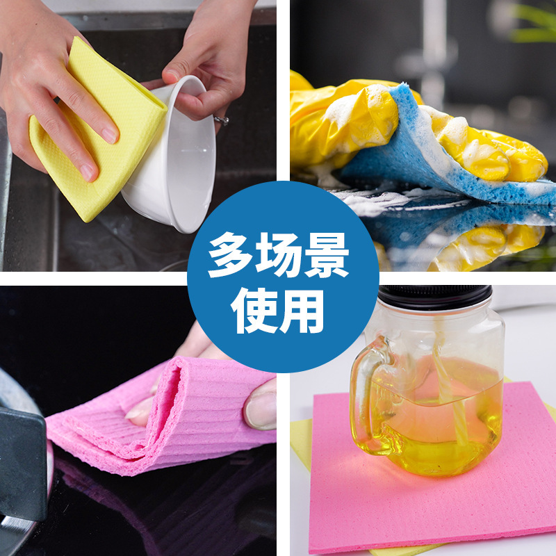 Toallas de lavavajillas al por mayor toallas de algodón de pulpa de madera toallas de lavavajillas especiales para cocina toallas de limpieza doméstica absorción de agua no cabello