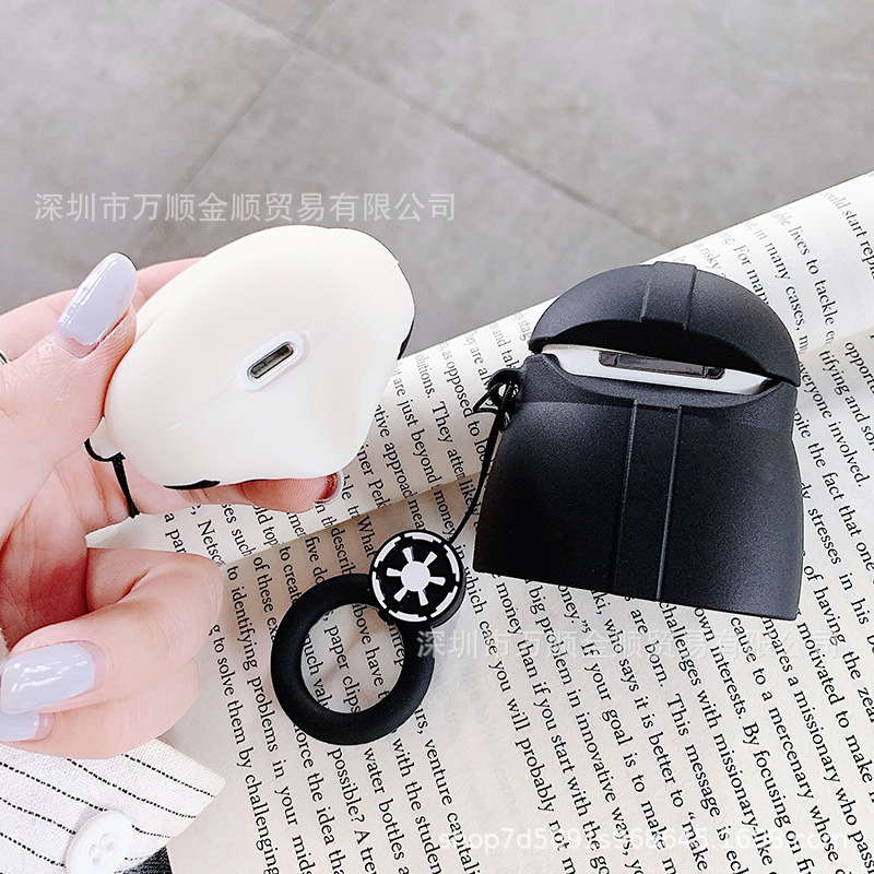 Airpods Second Generation Wireless Silicone Bluetooth Earphone Protective Cover Suitable For Apple 2 Generation Creative Cartoon Cute Box Shell