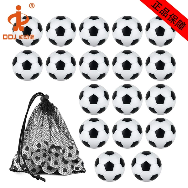 32mm black and white football 18 pieces/bag