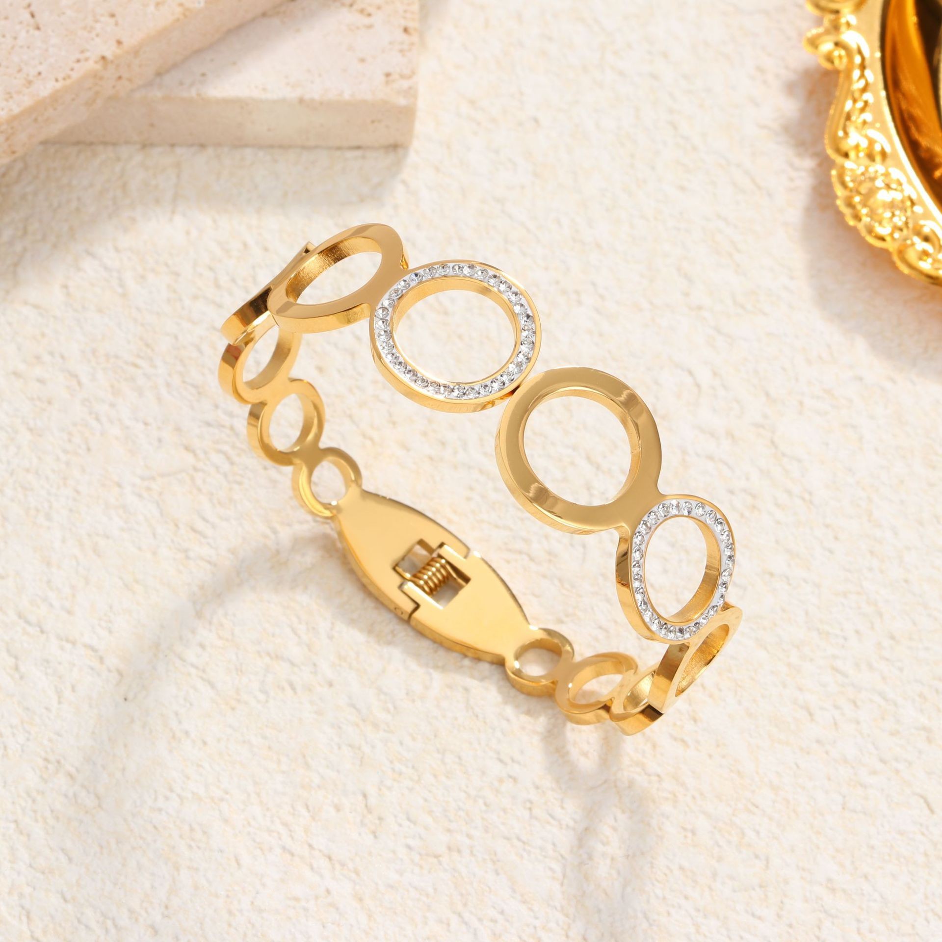 60 서클 팔찌 골드