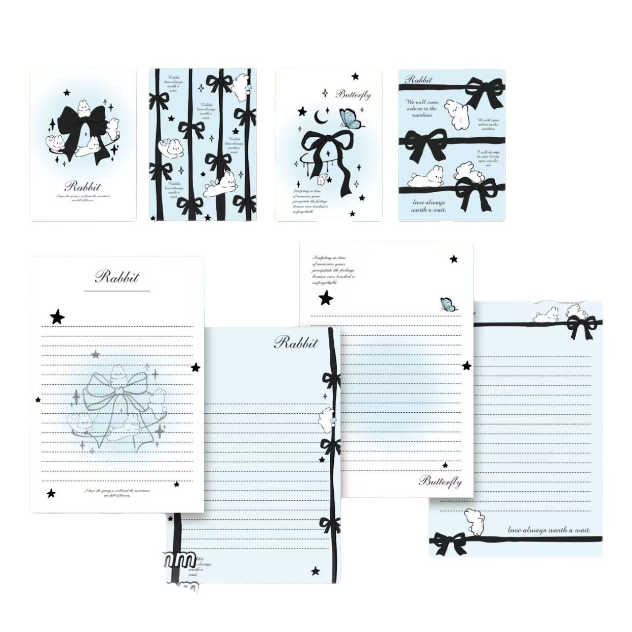 Explosiones bonitas sobres dobles dibujos animados bonitos altos valores faciales ins estudiantes creativos regalos felicitación papel de carta