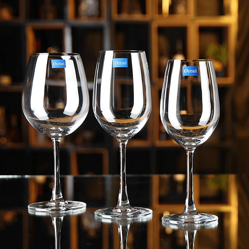 Ocean Ou Xin Хрустальное стекло Бокал для вина Мэдисон Бордо Бокал для вина Высокие ноги Бокал для красного вина Домашний винный набор