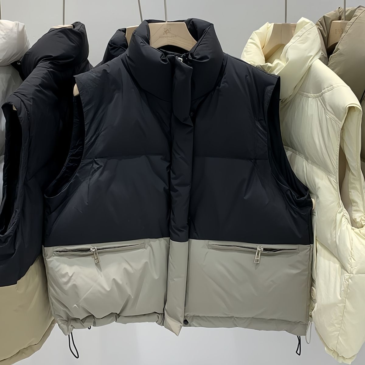 New Large Size New Product New Product Vest Women's Summer New Style Stand Collar Loose New Product Vest Vest Jacket