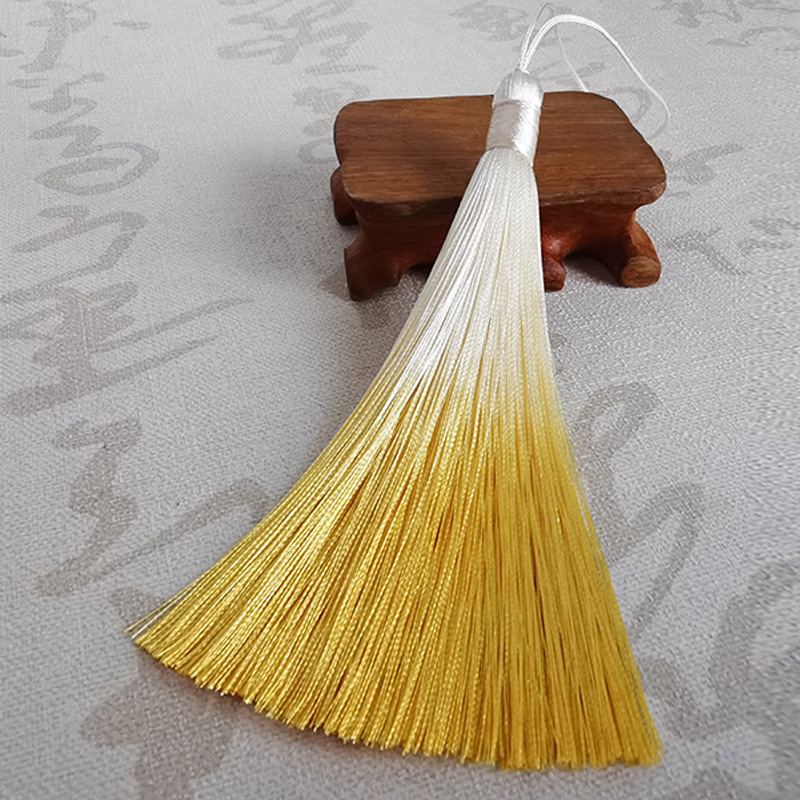 批發段染漸變流蘇垂直抗皺古風流蘇穗漢服壓襟吊穗扇墜穗子不掉色