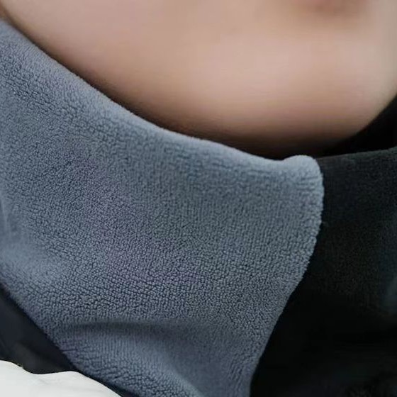 Winter Double-Layer Thickened Pullover Neck Warmer Ollie Velvet Neck Cover Outdoor Cycling Men's and Women's Double Color Scarf Cross-Border