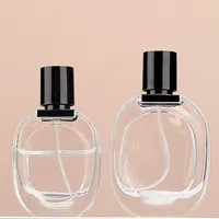 Парфюмерная бутылка розлива 50ML портативный высококачественный стеклянный спрей пустая бутылка для замены путешествий косметика большой емкости
