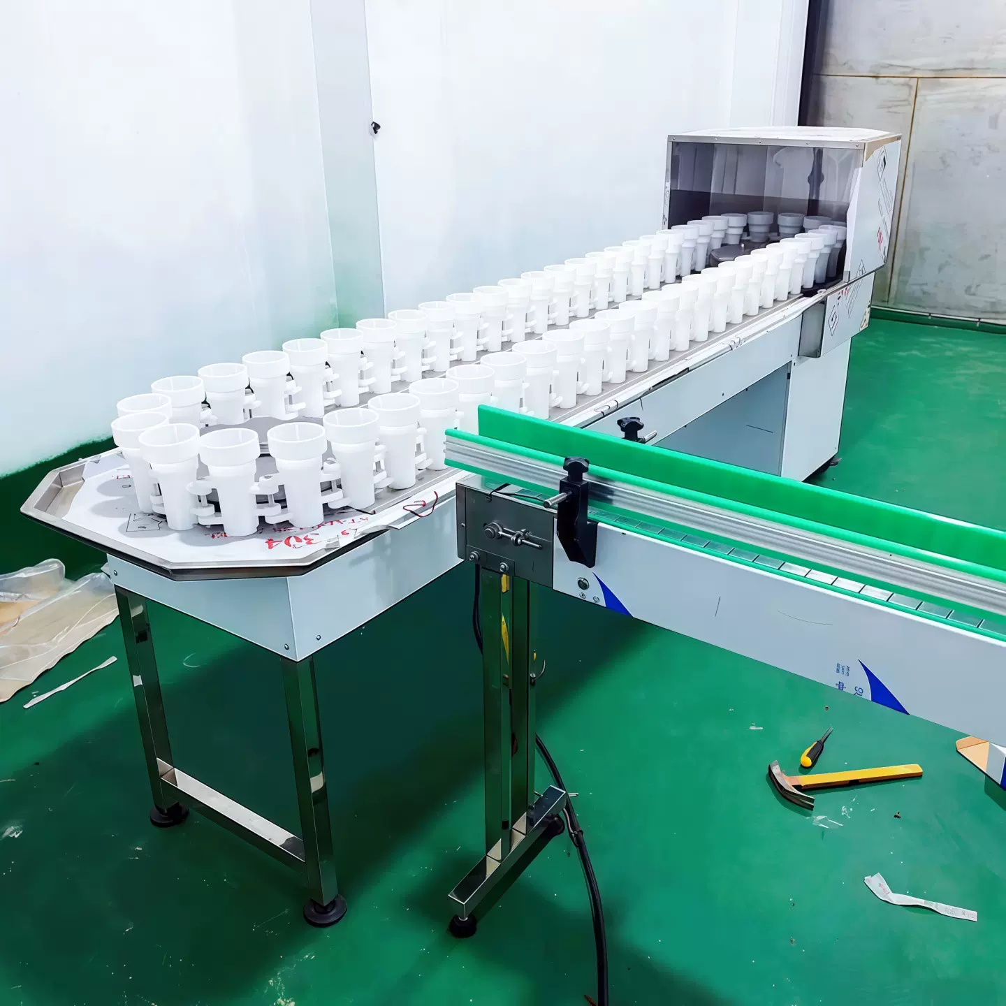 小型32头洗瓶机54头链轨式冲控机半自动玻璃瓶塑料瓶清洗机械设备