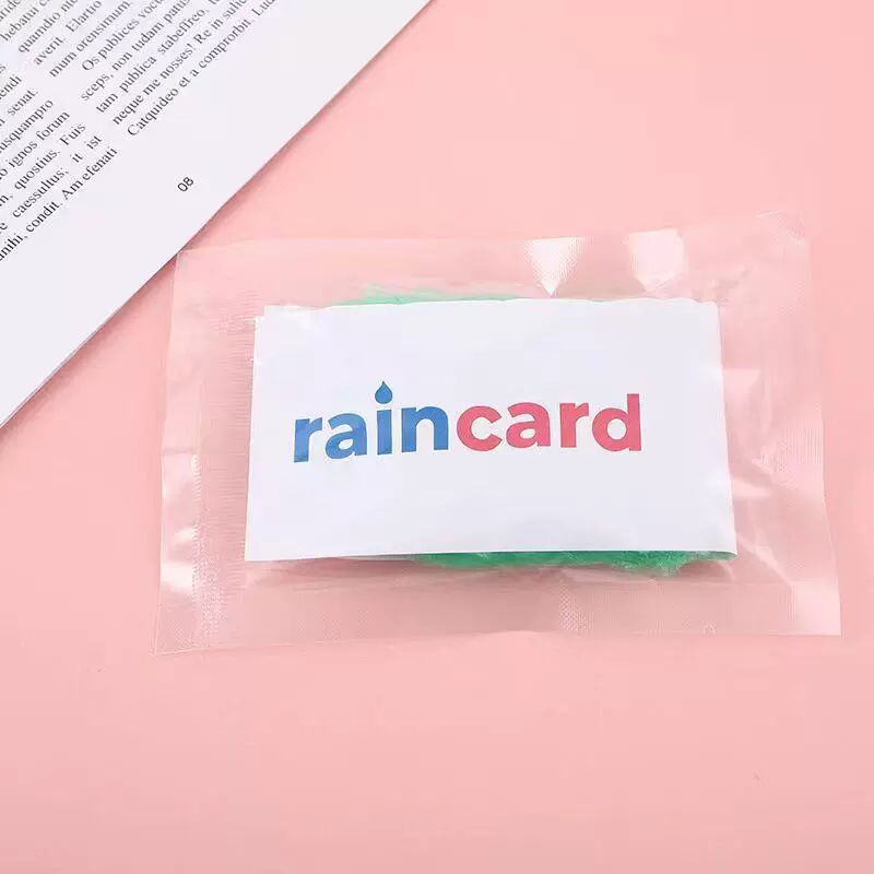 Cards, raincoat for adults, small pack