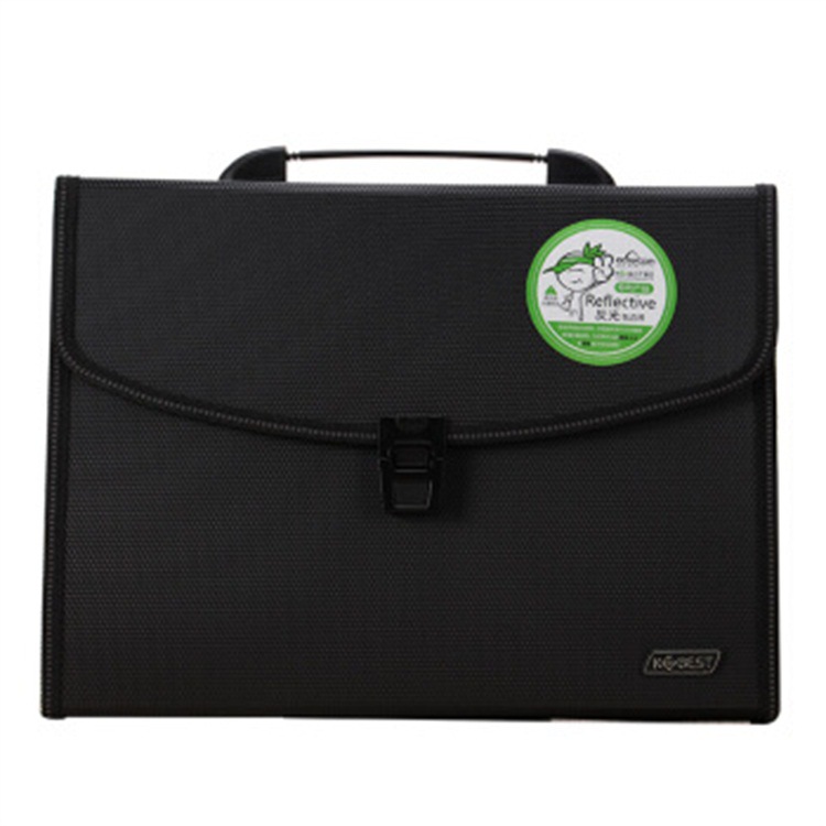 26-rejilla de gran capacidad multifuncional órgano Portátil Bolsa A4 contrato archivo bolsa titular de la factura multi-capa de almacenamiento