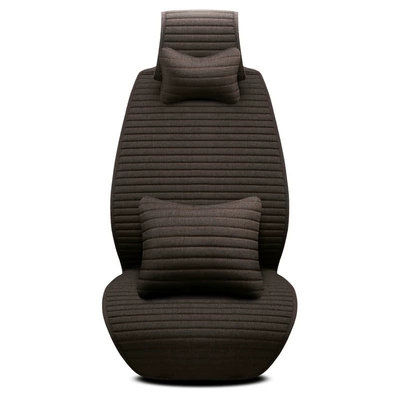 Fully Breathable and Sweat-Absorbent, Universal seat cover - brown-deluxe-edition-ds-d-07-universal-seat-cover-single-seatset