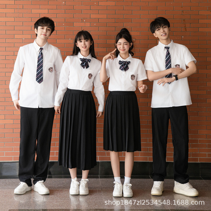 班服毕业套装大合唱团初中高中小学生演讲比赛诗歌咏朗诵演出服装|undefined