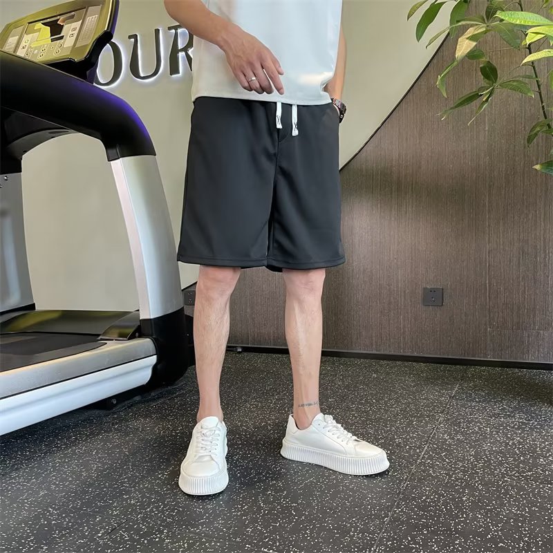 Short décontracté d'été pour hommes, style fin, porte de gros sous-vêtements, culotte courte ample de marque à la mode, Tiktok imprimable_voghion.com