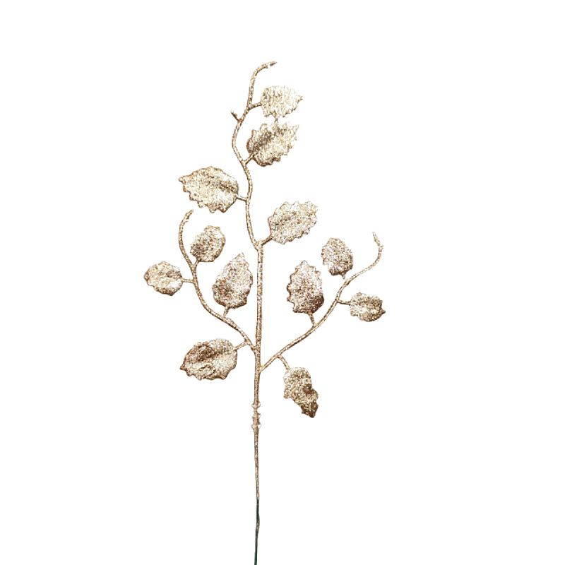 Sin franqueo transfronterizo nueva serie de polvo de oro de plástico imitación de decoraciones navideñas 12 hojas de polvo de oro