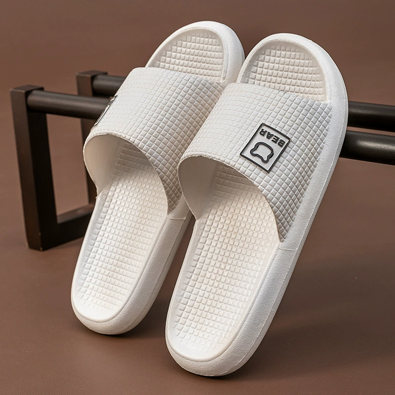 Мужские летние домашние мягкие пляжные сандалии для ванной и улицы, пляжные сандалии для пар для женщин