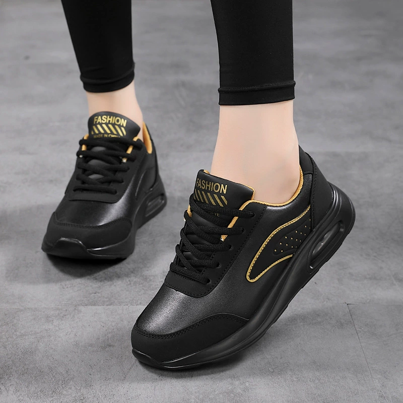 Полиуретановая демисезонная обувь на мягком каблуке, спортивная обувь, повседневная обувь, новая коллекция, плюс размер