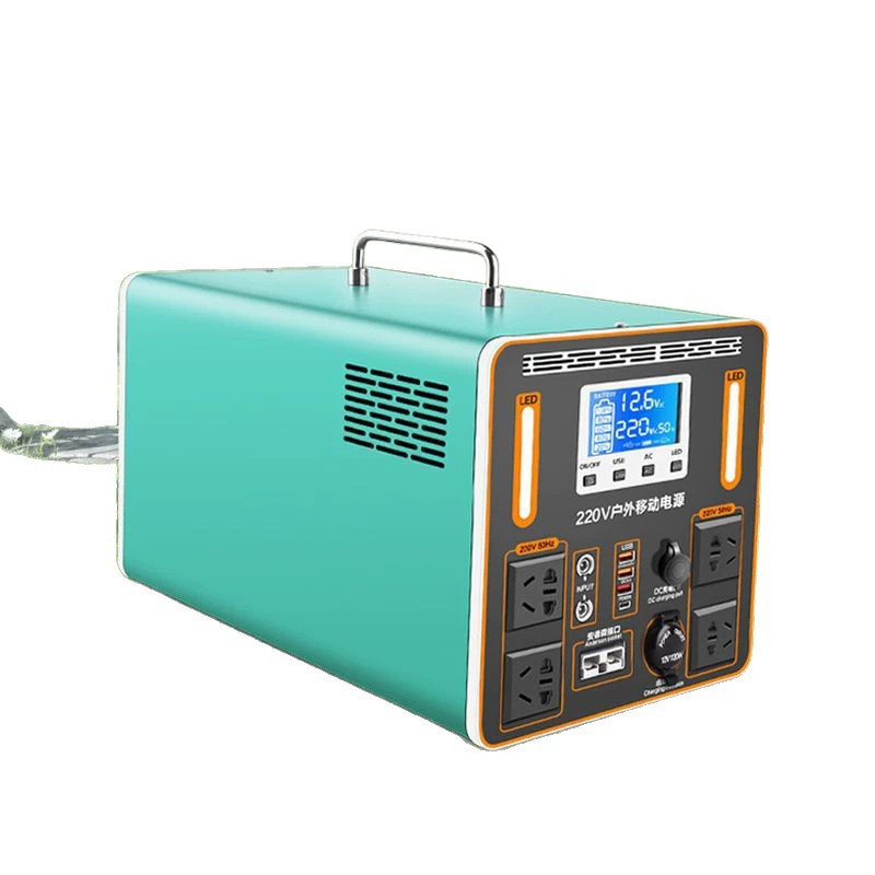 Travel capacious handheld power supply for camping, 220v