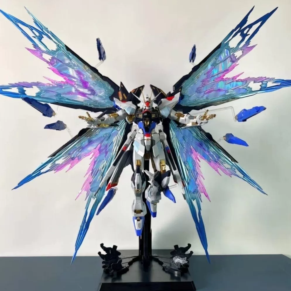 Gunpla собранный Strike Freedom Unicorn Mecha Фигурка Игрушка для мальчика Дополнительные детали Модель в сборе