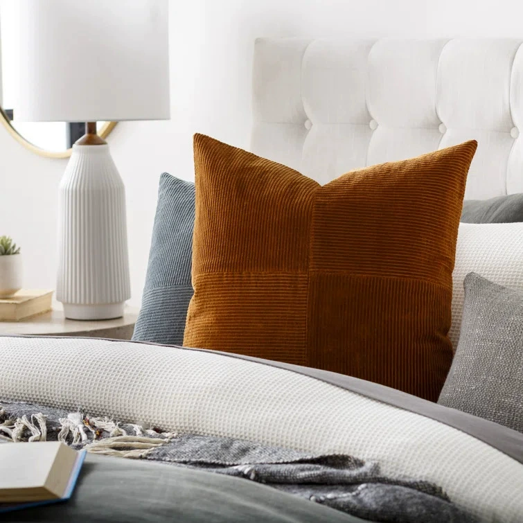 Thin light strip, pillow for living room, modern sofa for bed
