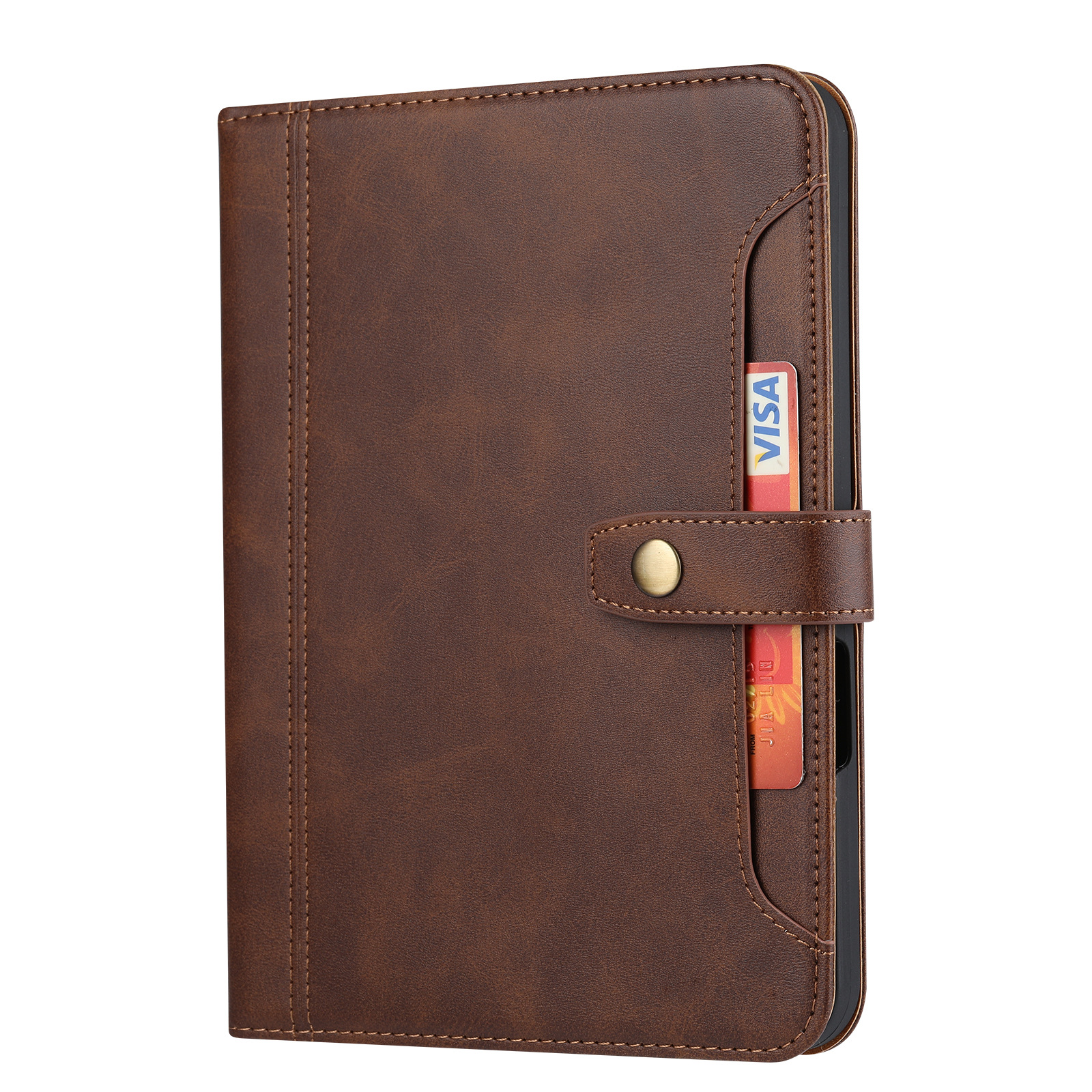 Funda de cuero adecuada para iPad mini7, funda protectora para tablet, tarjetero externo, funda de cuero para teléfono móvil MINI A17PRO