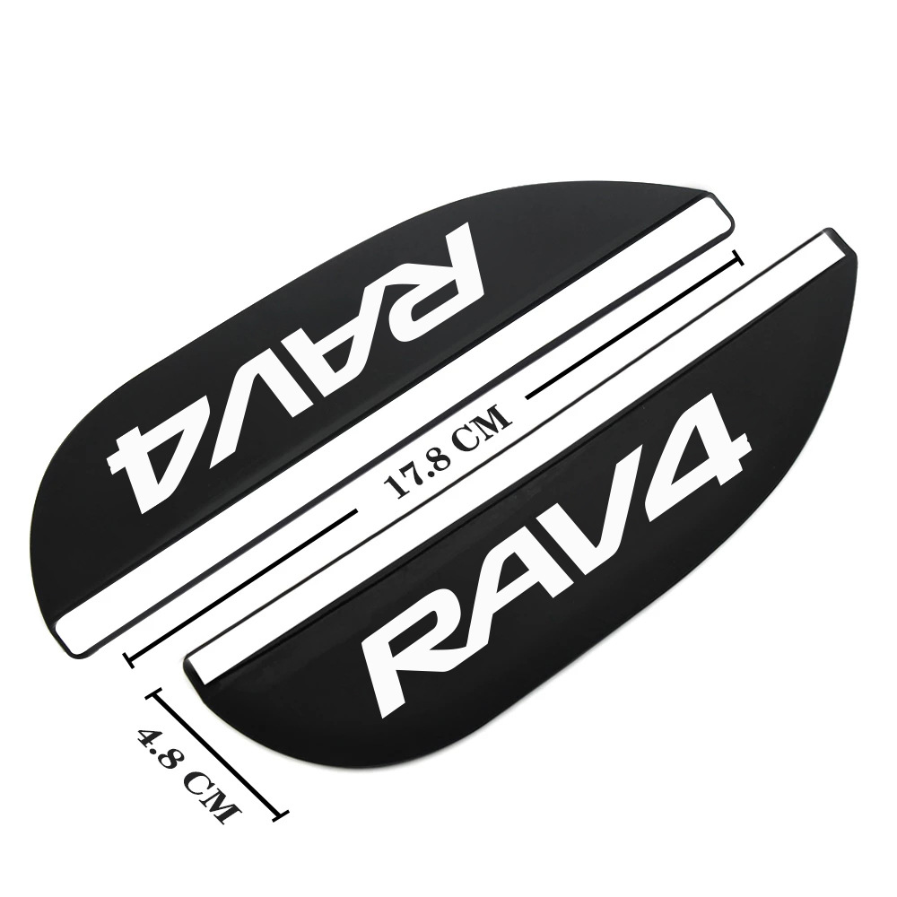 Toyota – Rearview mirror rainproof sticker Eyebrow Decoration for - toyota-14-rav4