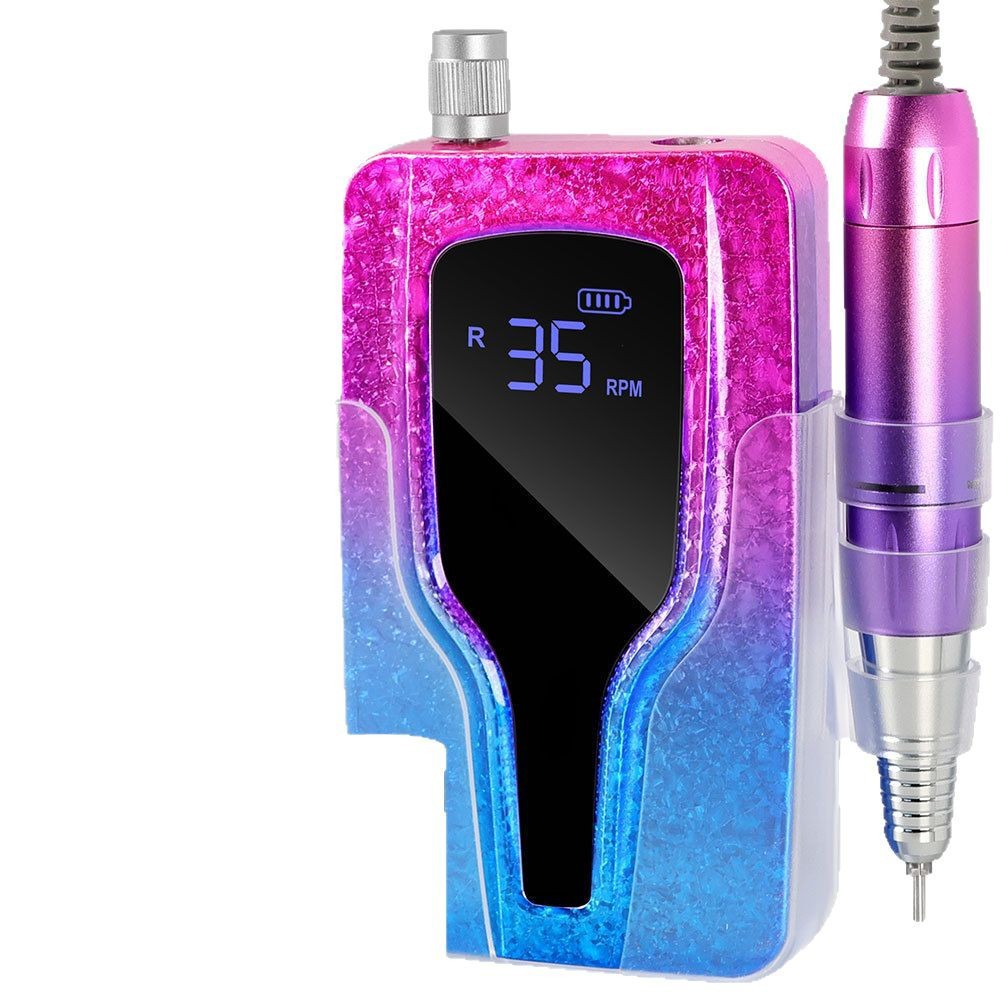 Pulidora de uñas de almacenamiento eléctrico P40 explosiva, pulidora eléctrica inalámbrica portátil, pulidora de uñas recargable