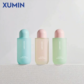 加工定制200ml透色平肩pet纯露瓶球形盖圆底精华液瓶化妆品分装瓶