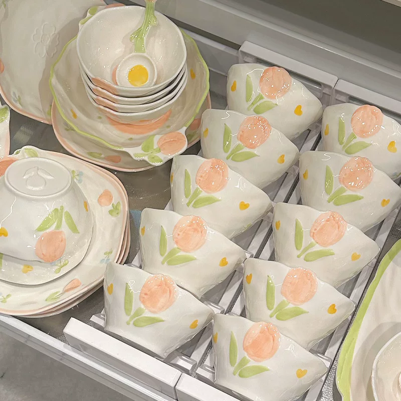 Creative ceramic tableware, three dimensional set, high quality kitchenware, new collection